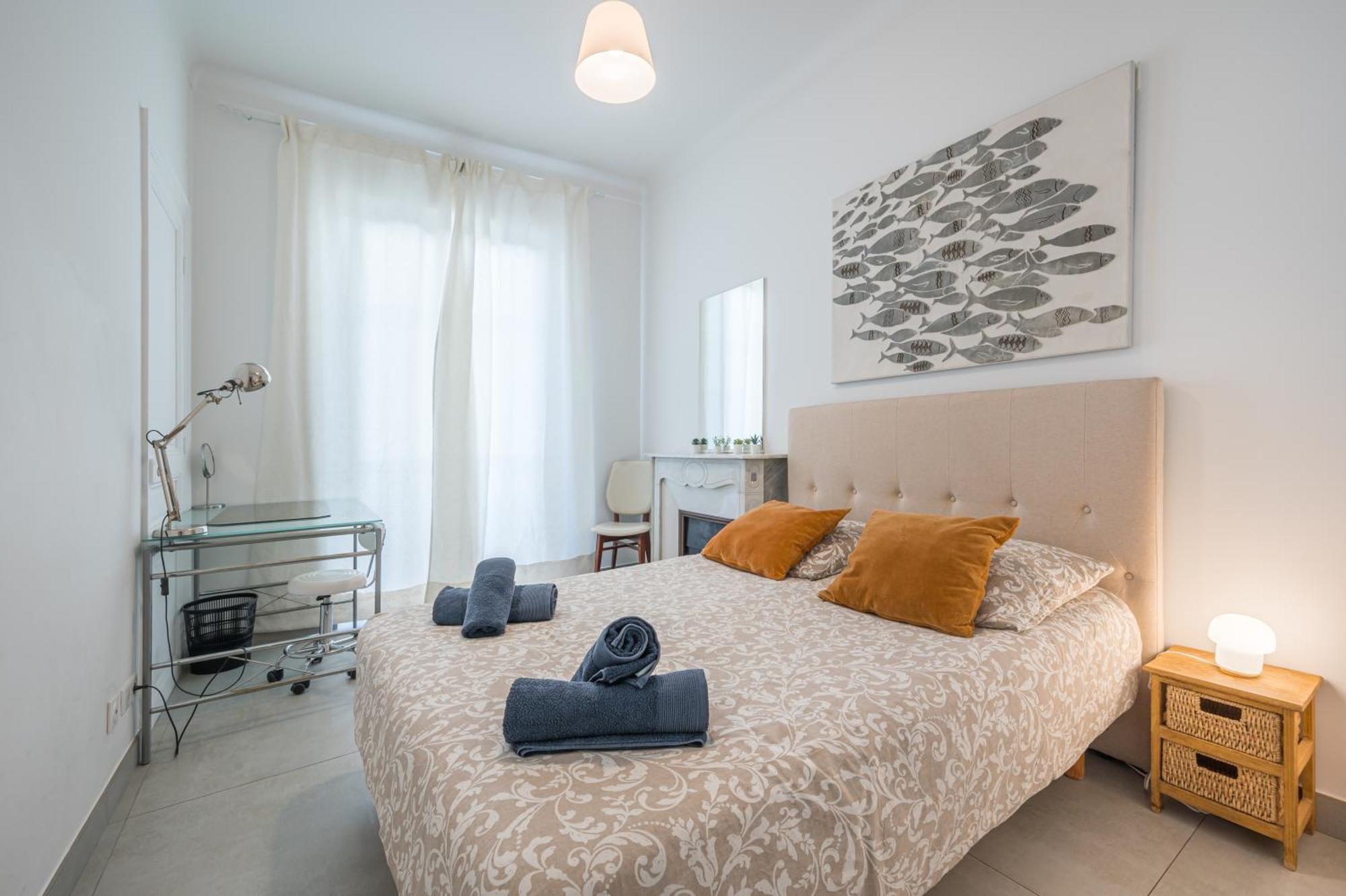 Stunning Flat By The Beach, Carre D'Or-Negresco Ницца Экстерьер фото